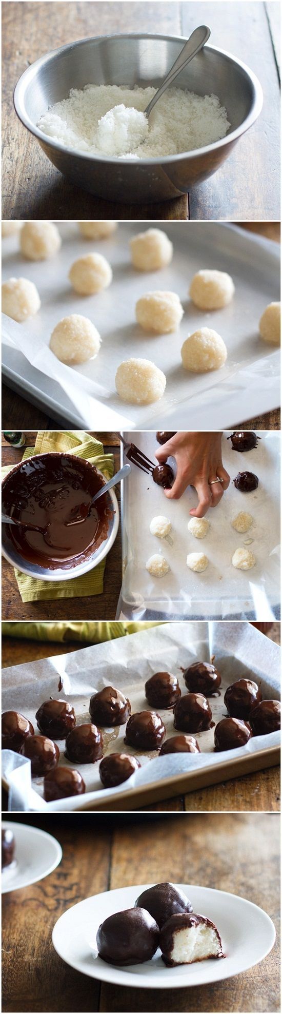 Coconut Chocolate Balls.  U