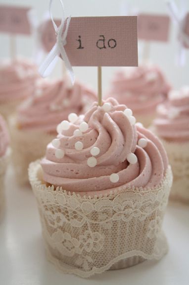 Cupcakes and sweet treats can be personalised with miniature signs or labels added, simply using decorated card and cocktail sticks. They really can enhance even the most simple of cupcakes and add