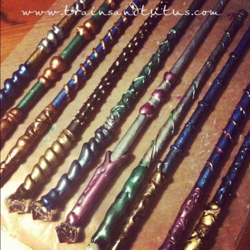 DIY Wand Making! Obsessed with a certain book series and want a wand? This is super cool and