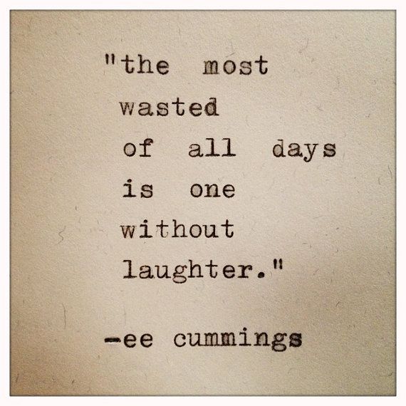 e. e. cummings quote typed on typewriter by farmnflea on Etsy,