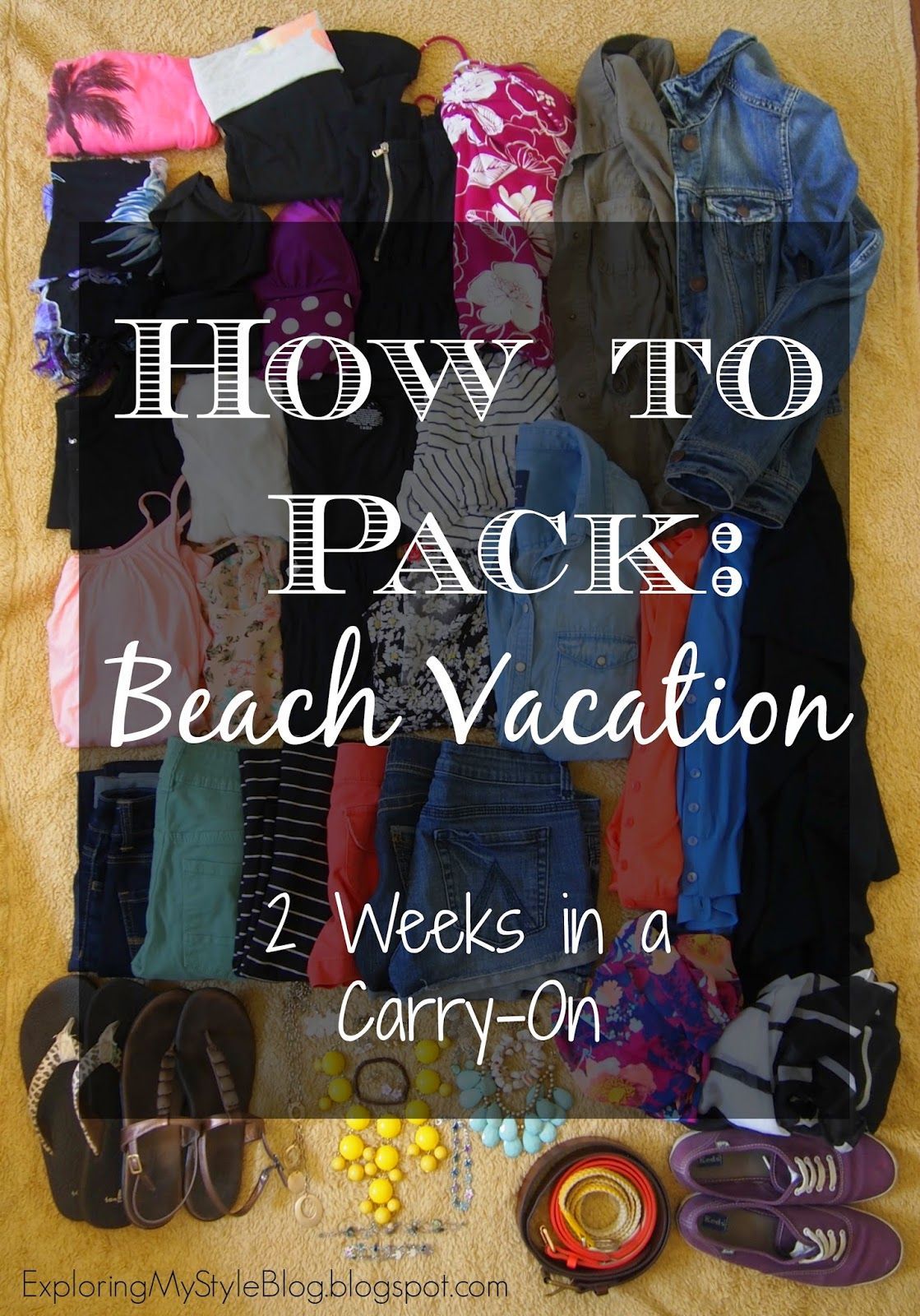 Exploring My Style: How to Pack 16 Days in a Carry