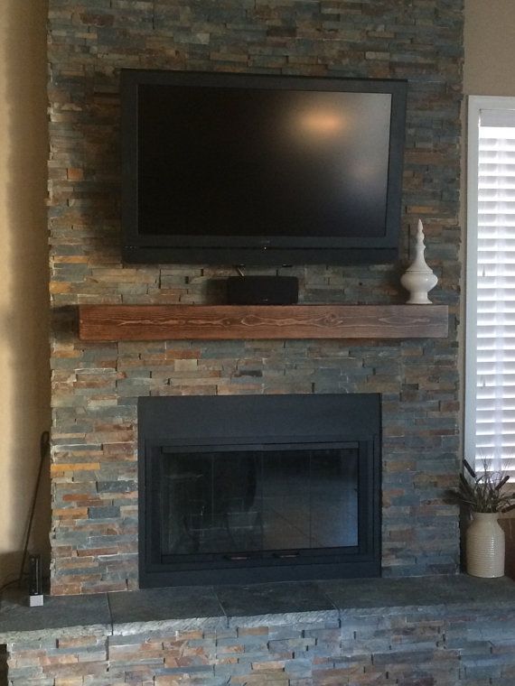 Fireplace mantel. Mantel.Floating shelf.Fireplace Mantle .TV Shelf .Wooden Mantel.Home Decor.Fireplace
