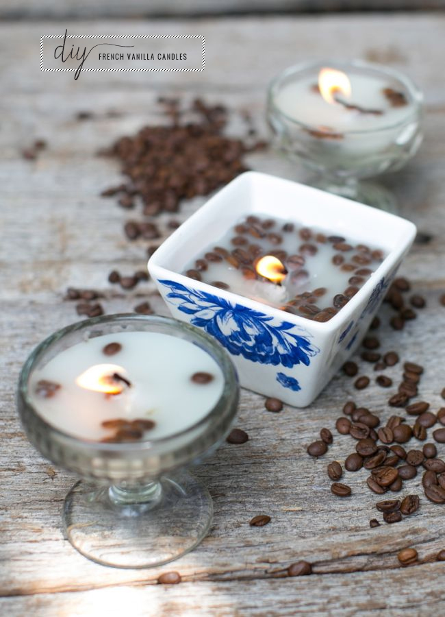 French Vanilla DIY Candles