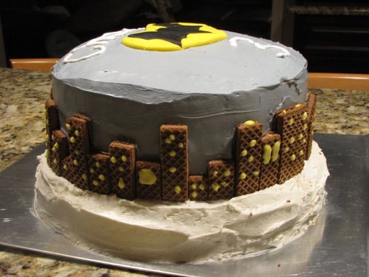 Fun Batman cake