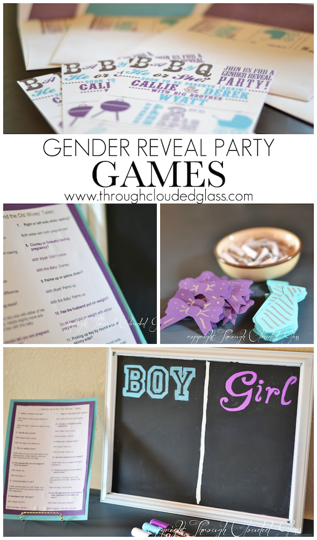 Gender Reveal Party Game Id