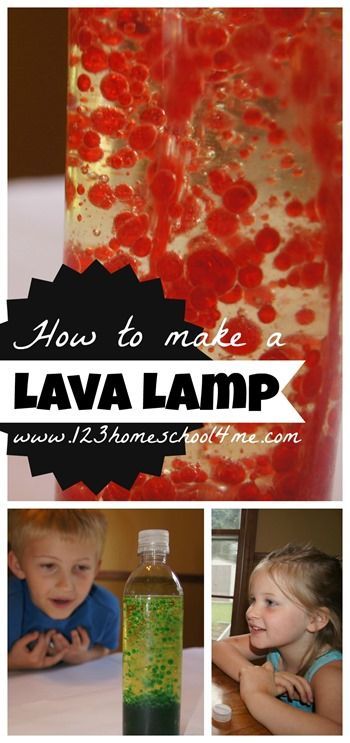 How to make a LAVA LAMP – t