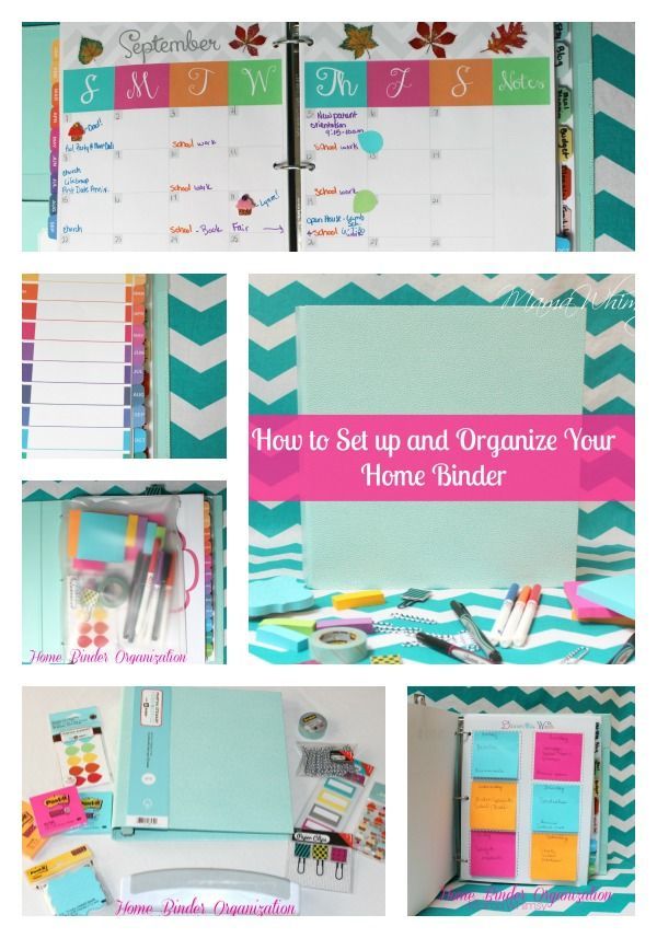 How to Organize Your Home Binder – maybe a bit too organised for me but it may be an idea I could