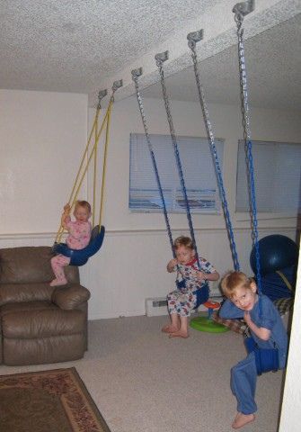 Indoor Swing Set… this is