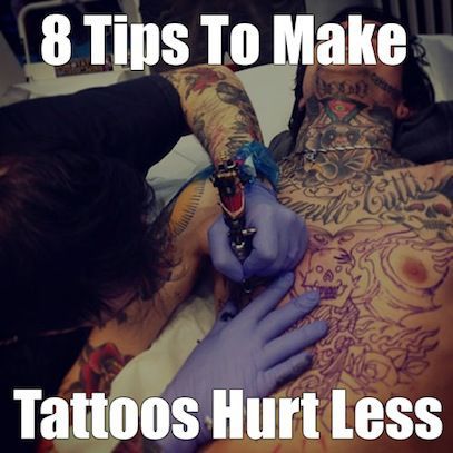 How Do It Info 8 Tips To Make Tattoos Hurt Less
