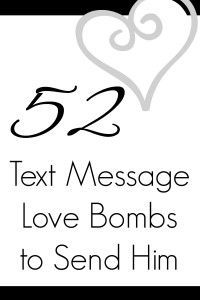 love bombs to send your sweetie