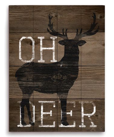 Loving this Oh Deer Wall Ar