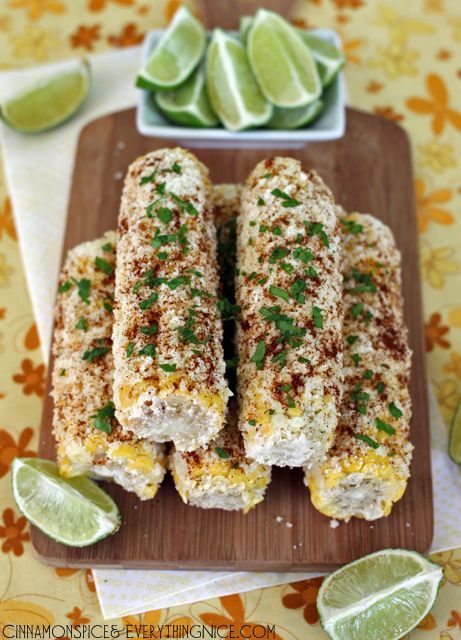 Mexican Street Corn – a friend told me about buying this from vendor carts in Cali and I didnt believe her. She did say it was