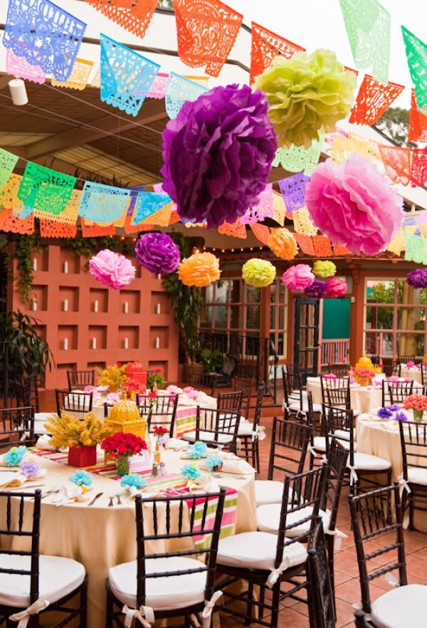 Mexican wedding reception c