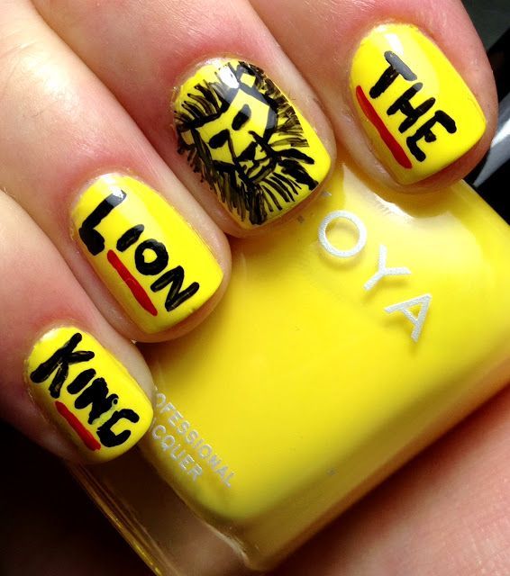Nails by an OPI Addict: The Lion King