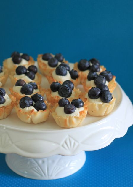 No-Bake Blueberry Cheesecak