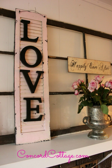 Old Shutter With LOVE