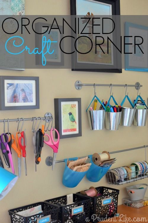 Organized craft room galler