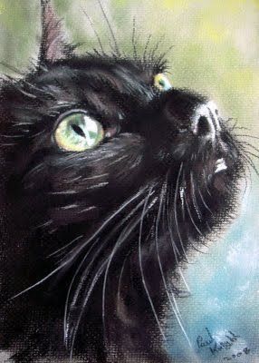 Pastel Paintings by Paul Knight. Cats ~ Blog of an Art