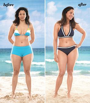 Picking the right swimsuit for your body type.