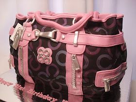 Pink Coach Handbag Cake!,FA
