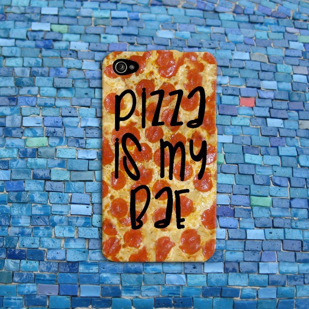 Pizza is my Bae Cute Funny Phone Cover iPhone Case 4, 4s, 5, 5s, and