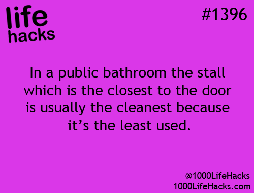 Public bathrooms – Makes se