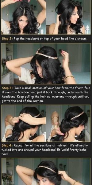 Quick hairstyles for school! |