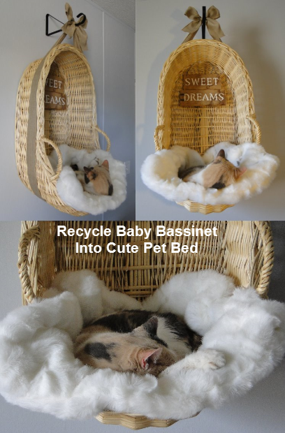 Recycle baby bassinet into