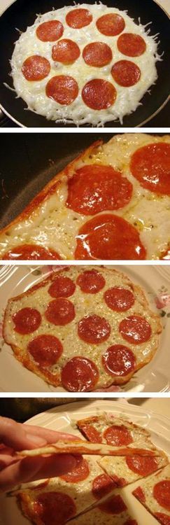 Skillet Pizza – Just toppin