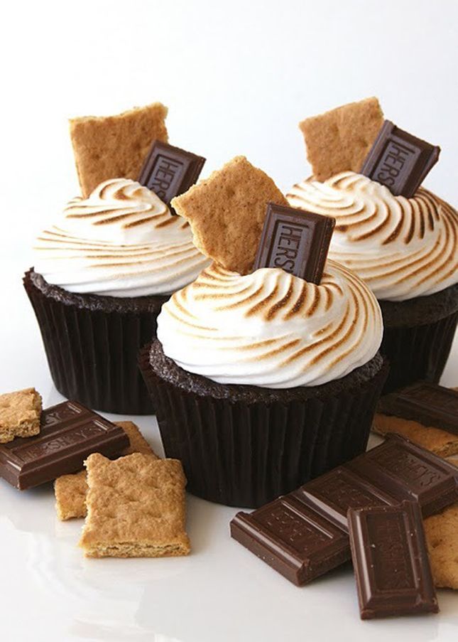 smores cupcakes would be pe