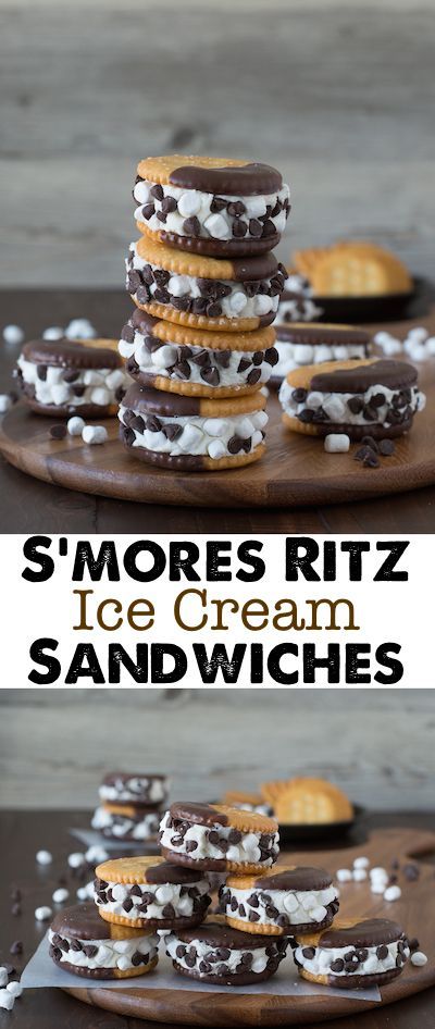 S’mores Ritz Ice Cream Sa