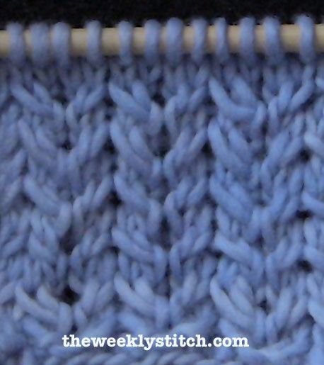 Spine Stitch. Multiple of 6