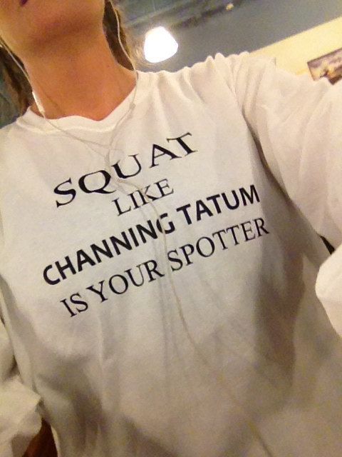 Squat Like Channing Tatum i