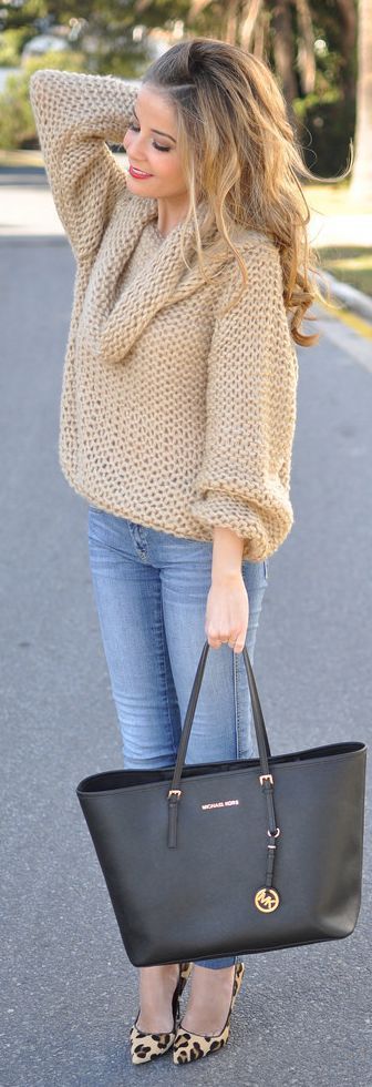 Street style | Oversize knit