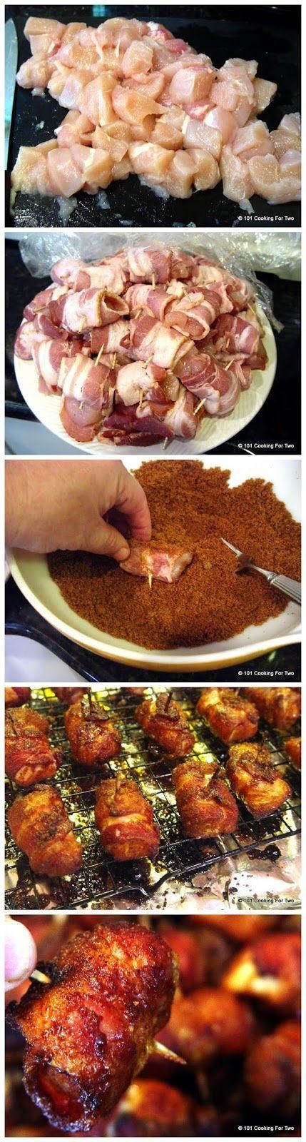sweet & spicy chicken bacon