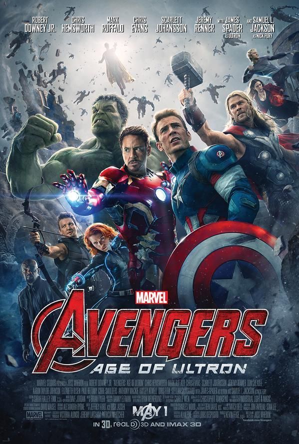 The officialAvengers: Age of Ultronposter is here, and I have some