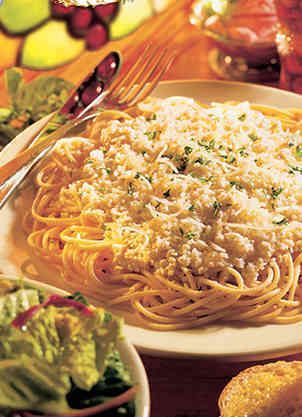The Old Spaghetti Factory: Browned Butter and Mizithra Cheese Recipe.  Pinner said she orders her Mizithra cheese from The Old Spaghetti