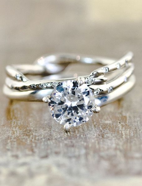 Unique Engagement Rings Ken & Dana Design – Aurora Selene