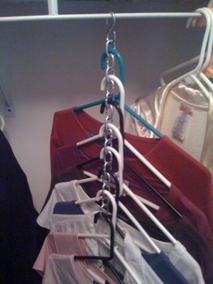 You can also use chains and s-hooks. | 25 Brilliant Lifehacks For Your Tiny