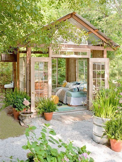 Amazing little garden house
