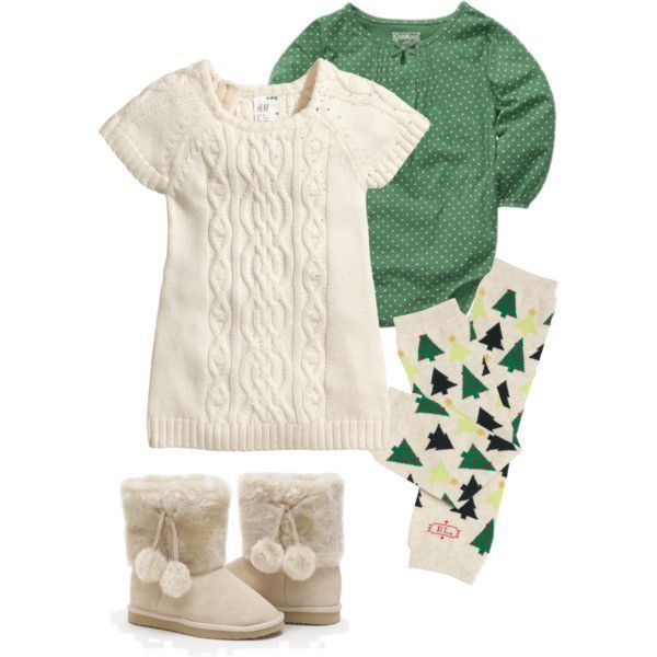 “Baby Girl Holiday Outfit (