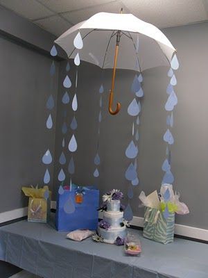 Baby Shower--umbrella and p