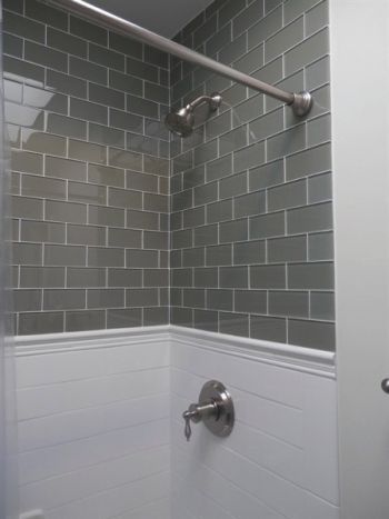 Bathroom shower remodel wit