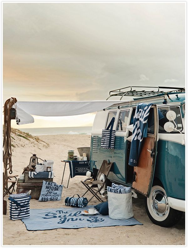 beach home on the go…Can You get more creative and spontaneous than this :) Love it, Want