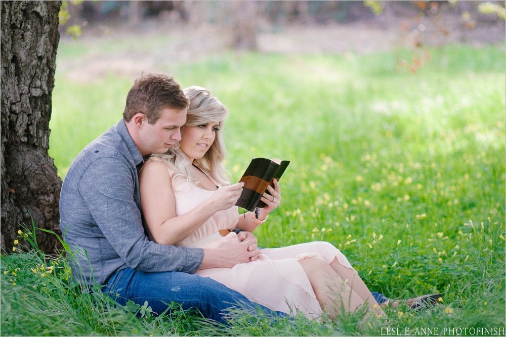 bible engagement photography, couple