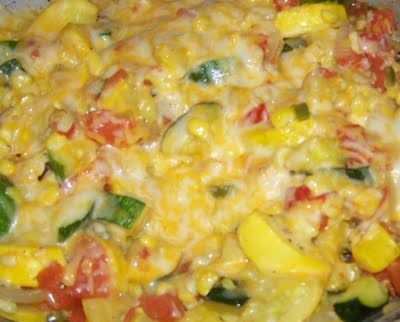 CALABACITAS-Mexican Squash: My childhood comfort food **This is one of my favorite Mexican sides; such a healthy alternative to rice and refried beans. To make it even a little lighter, go easy on the