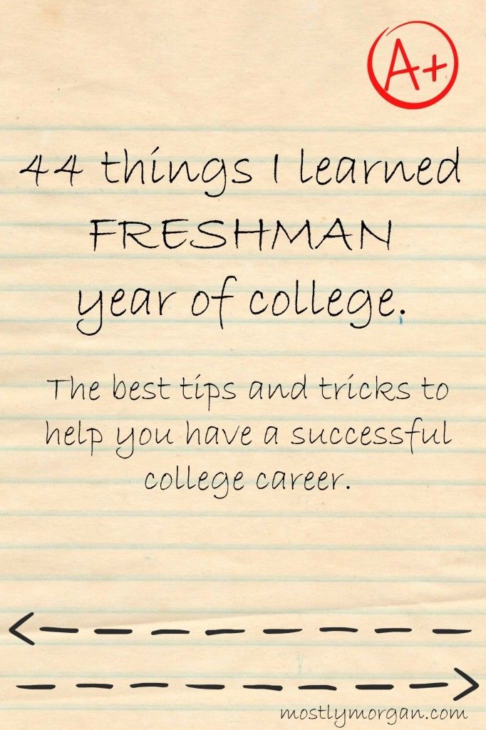 Click to read the BEST #collegetips written by a student who just finished her freshman