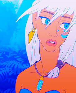 Day 6 – Prettiest princess: Kida from Atlantis. Its such a different look than all the others! I think shes beautiful. My second choice would be