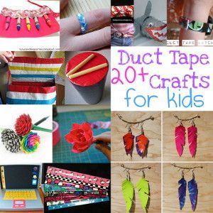 duct tape crafts for kids