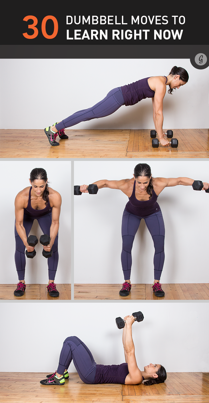 Dumbbell exercises provide a great full-body workout in a compact amount of space. Yes, we said great workout  not just a few decent arm